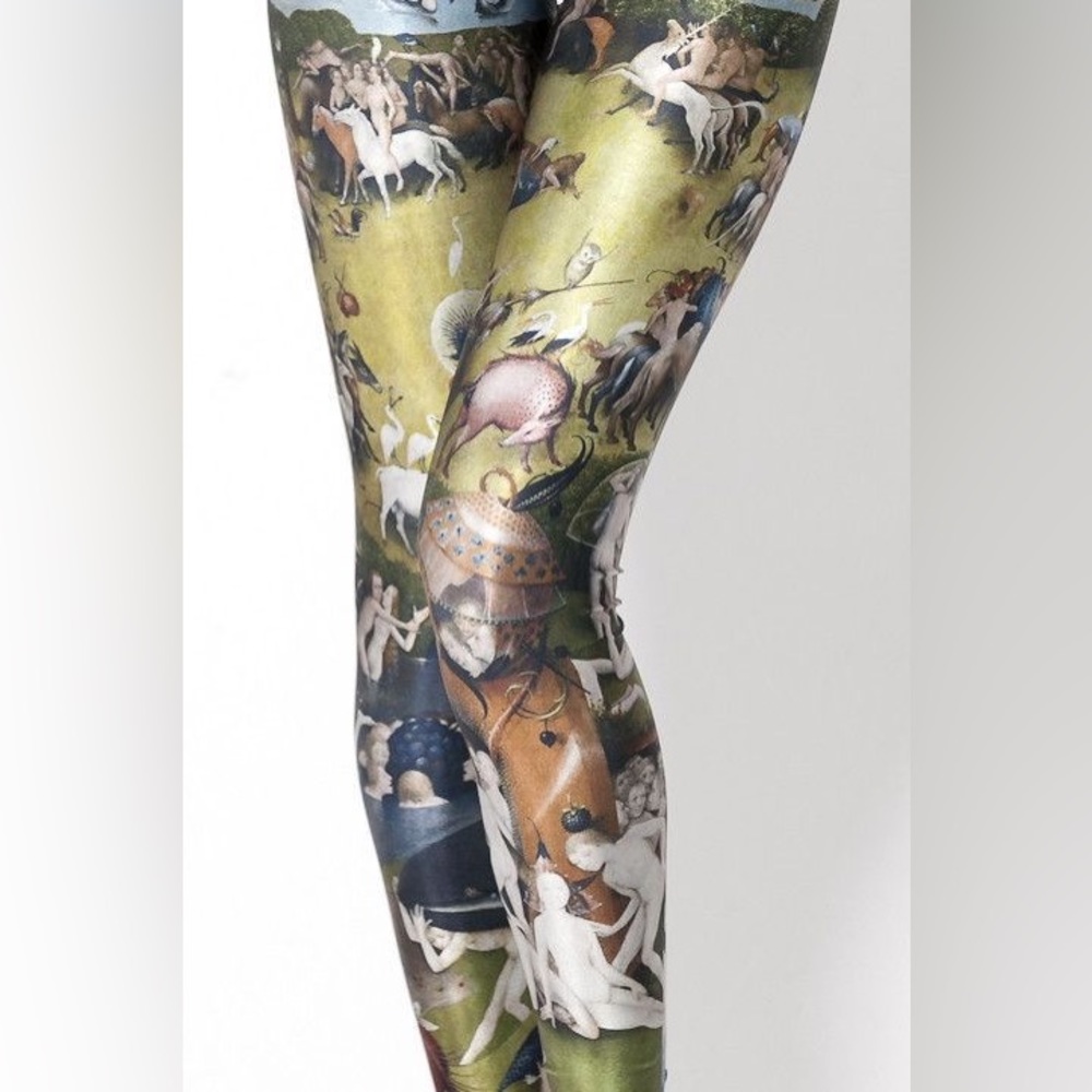 Black Milk Clothing Earthly Delights Leggings size M